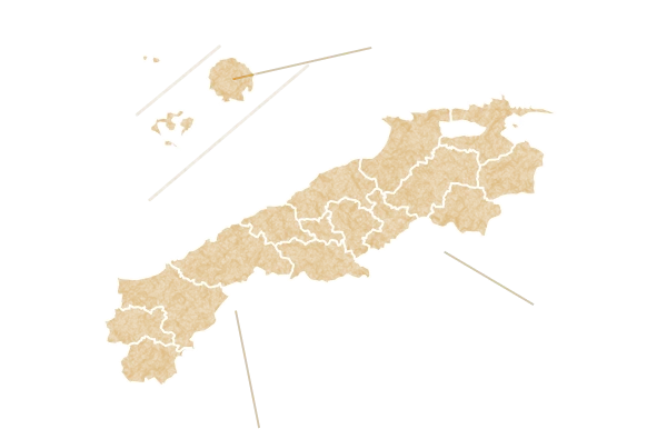 島根県の地図（地域から選ぶ）