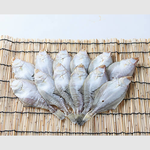 (A65)恵曇エテカレイ一夜干しセット　12尾入り