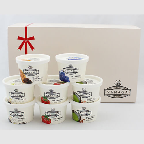 (A148)スーパープレミアムアイスVANAGA8個入り