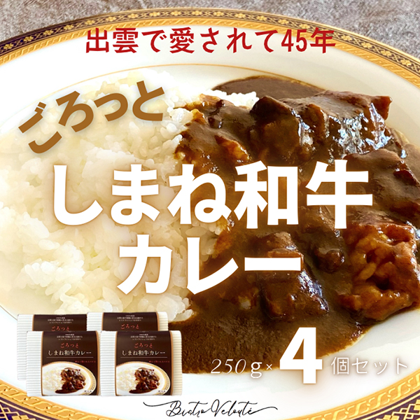 ごろっと しまね和牛カレー　４種セット(産直)