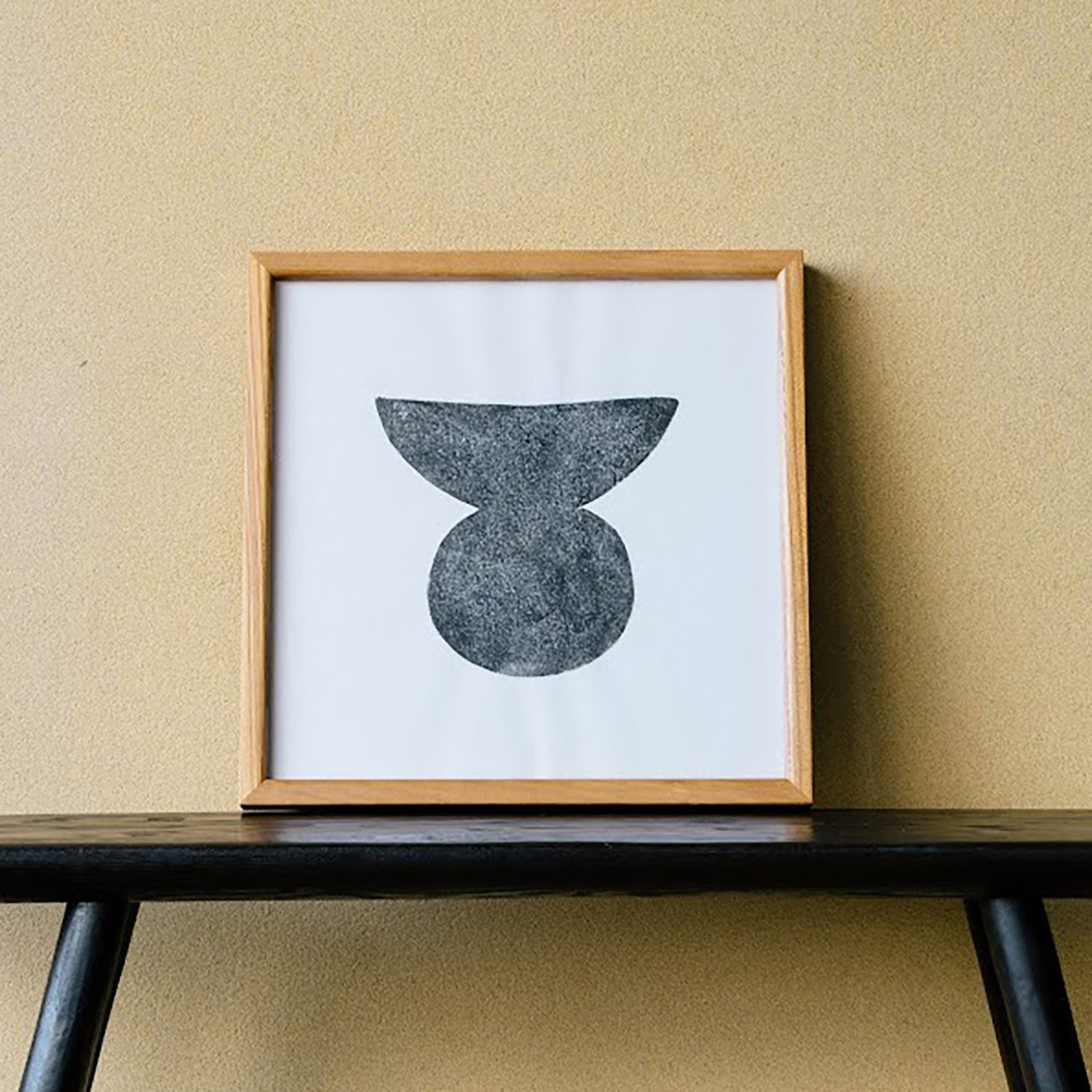 木版画SQ25-001「芽」（産直）