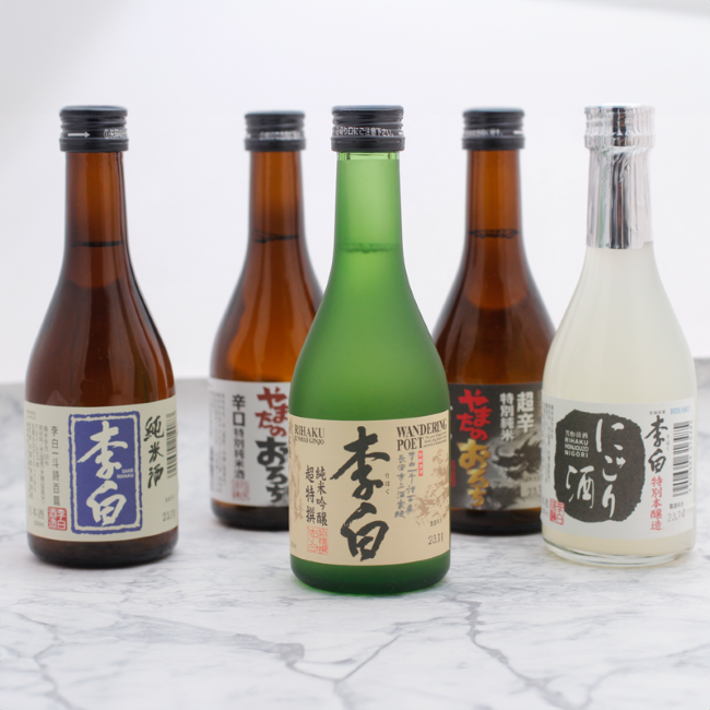 李白　飲みくらべ５本セット(産直)