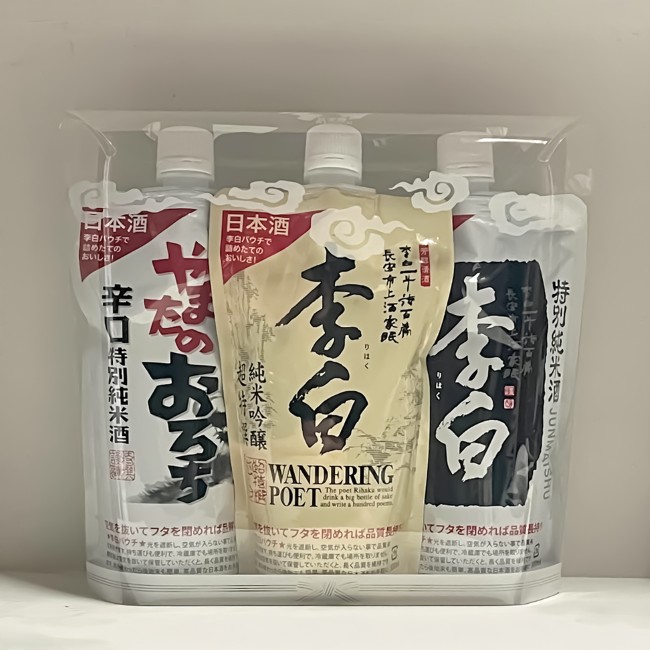 のみくらべパウチ300セットクリアカートン入り(産直)