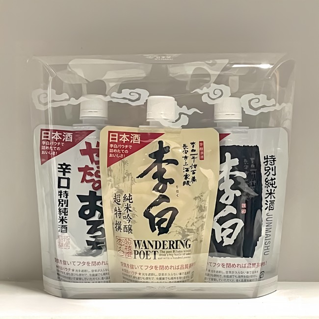 のみくらべパウチ180セットクリアカートン入り(産直)