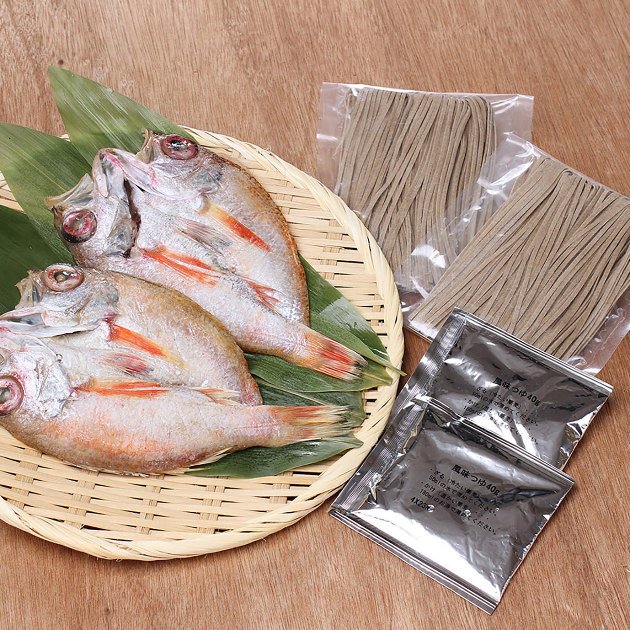 (A57)のどぐろと出雲そばセット(2食)(産直)