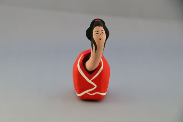 怪談張り子　ろくろ首