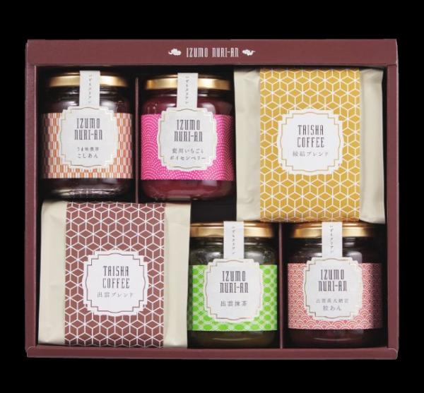 (A154)出雲ヌリアンと大社珈琲詰合せ