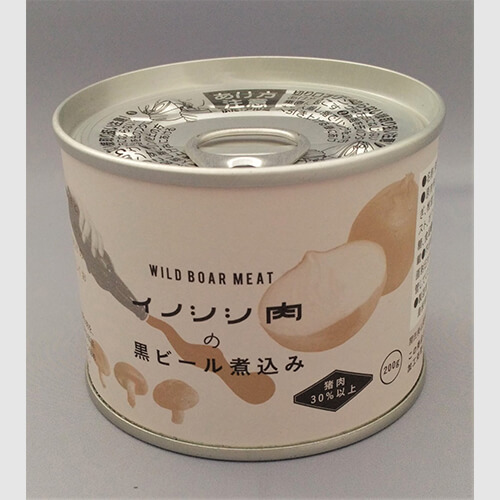 イノシシ肉の黒ビール煮込み