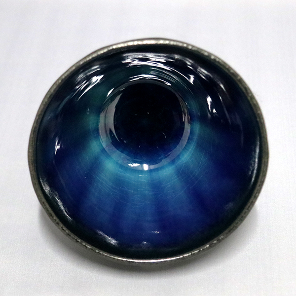 縹繧(ひょううん)幾何文マグ