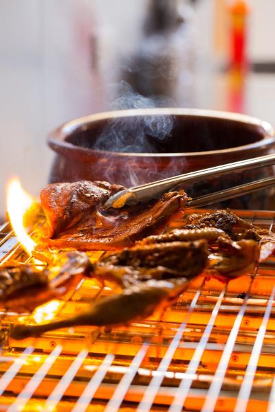 益田名物"びっくり焼き(骨付き焼き鳥)"12本セット(産直)