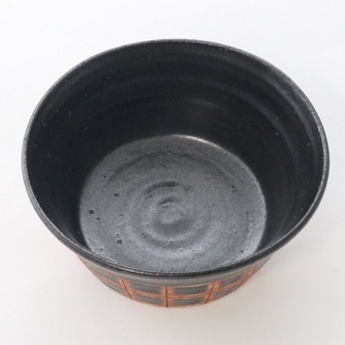 ギンガムボール　茶
