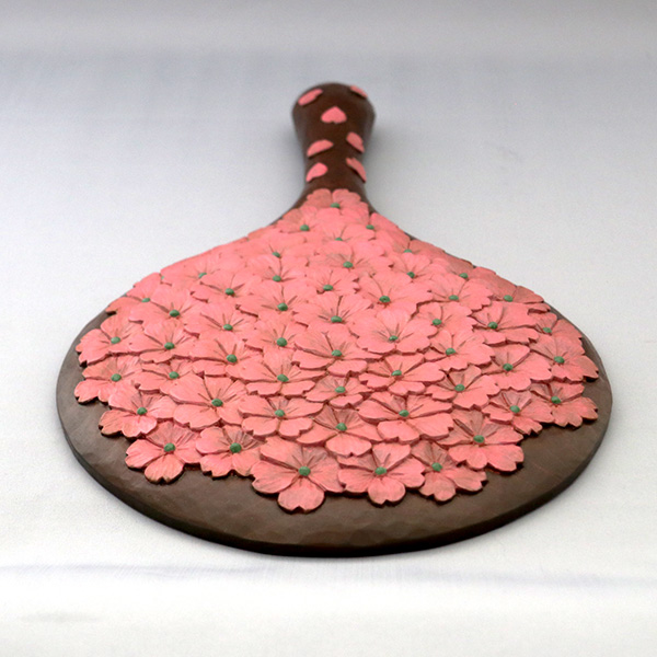 桜手鏡(皿立付)