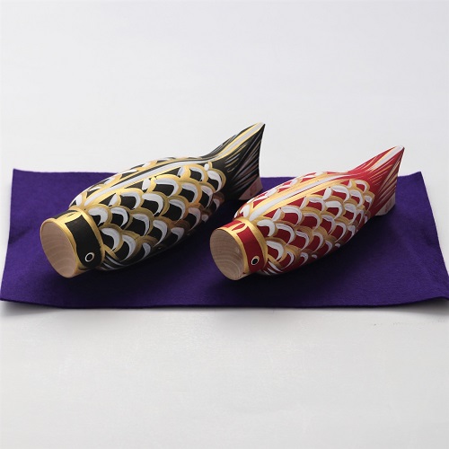 木地人形　こいのぼり