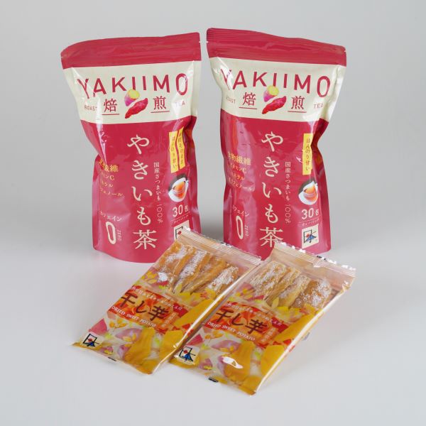(A129)やきいも茶と干し芋のセット