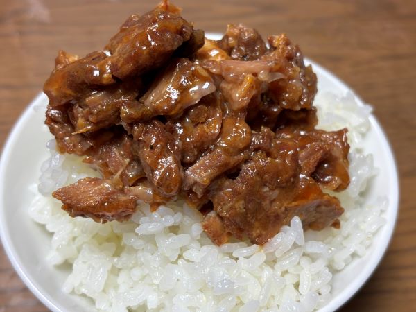 石見ﾎﾟｰｸ贅沢肉まぶし