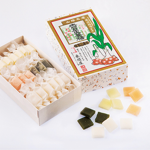 (B105)ひとくち生姜糖・塩糖・抹茶糖54個入