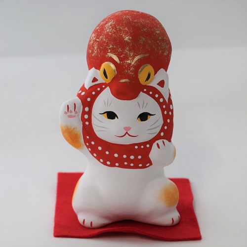 招き猫　たこのせくん