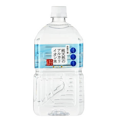 純天然のアルカリイオン水　金城の華　1L×12本入り(産直)