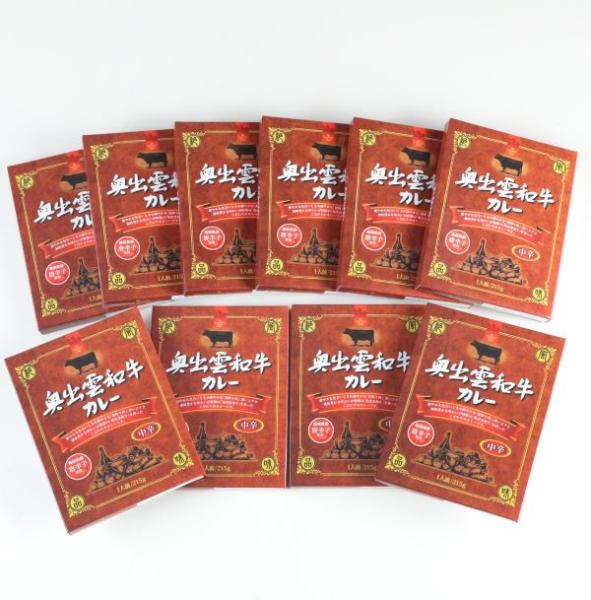 (A112)奥出雲和牛カレーセット10個入