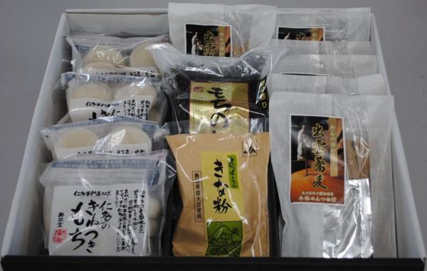 (B31)仁多もち雑煮・出雲そばセット