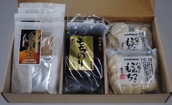 (B30)年越し仁多もち・そばセット