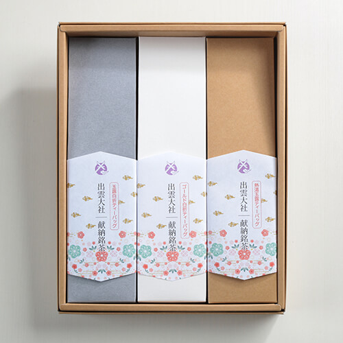 (B114)献納銘茶TB3種詰合せ